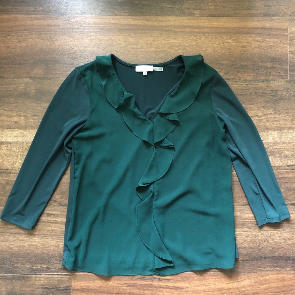 Calvin Klein Emerald Green Top💚